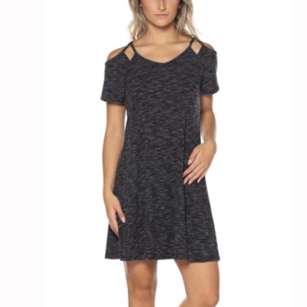 "cold Shoulder" Swing Dress by Neesha